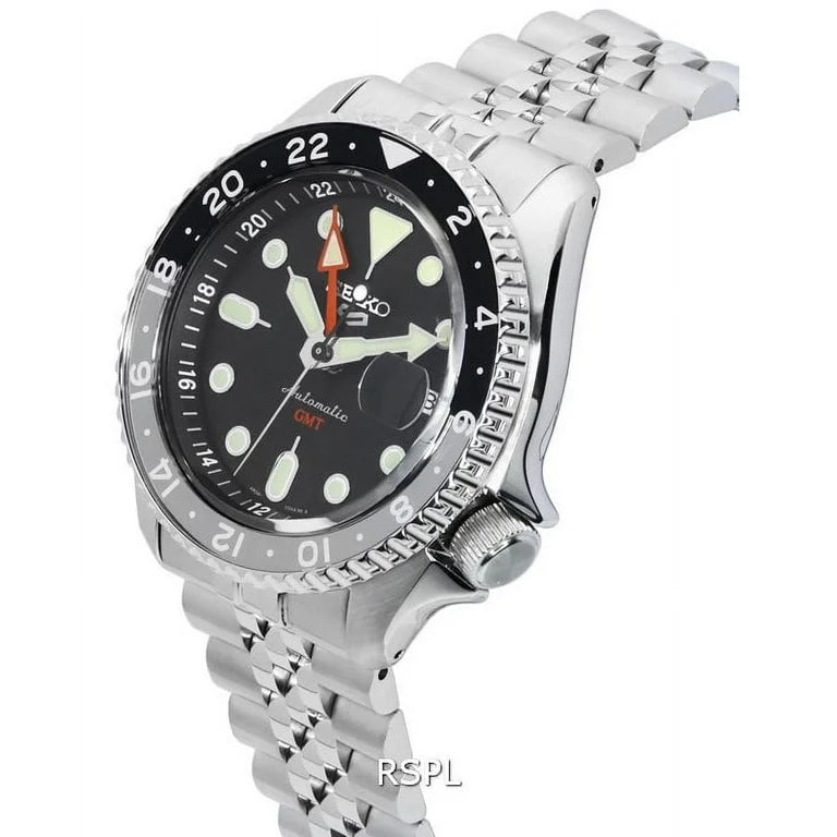 Seiko 5 Sports Automatic Black Dial Men's Watch Item No. SSK001K1