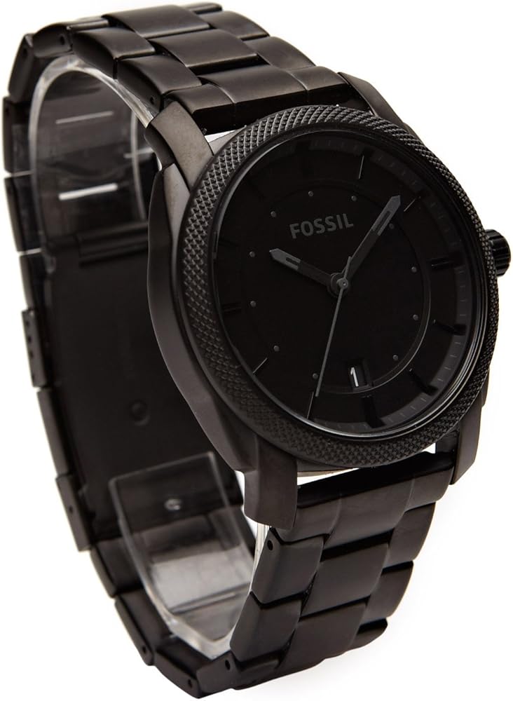 Fossil Machine Black Dial Black-plated Men's Watch Item No. FS4775