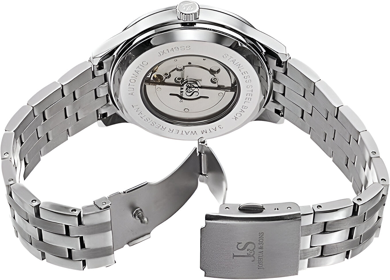 Joshua And Sons Quartz Black Dial Men's Watch JX149BK