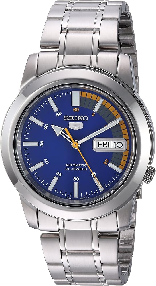 Seiko Open Box - 5 Blue Automatic Blue Dial Men's Watch Item No. SNKK27