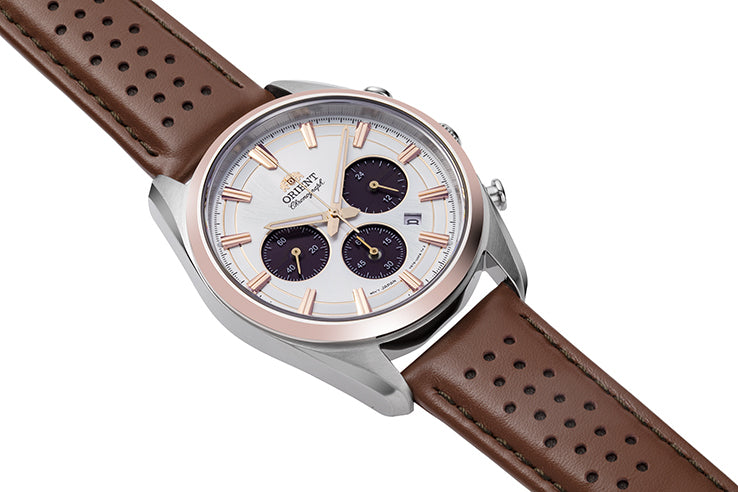 Orient Contemporary Chronograph White Dial Men's Watch Item No. RATX0306S10B