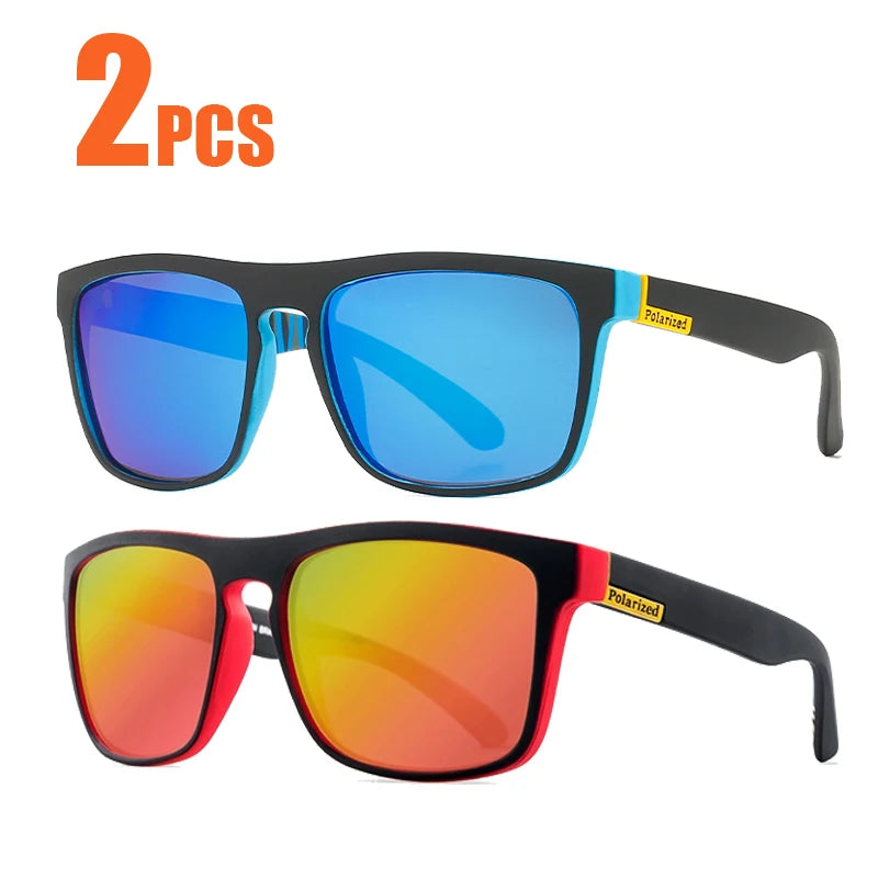 FoxDrop™ Square Polarized Sunglasses Anti Glare Sun Shades For Summer Party Vacation Travel Driving Fishing