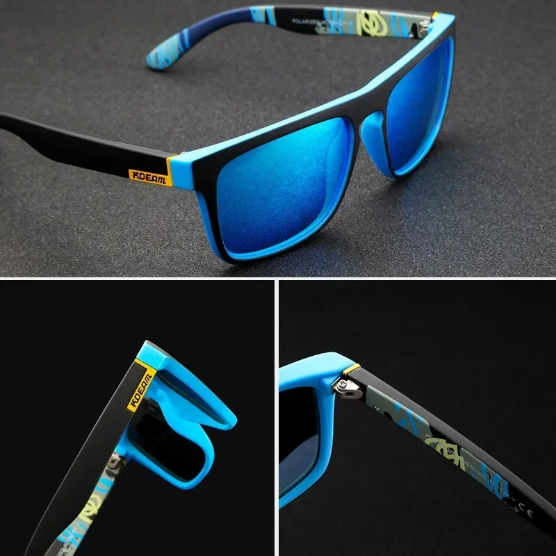 FoxDrop™ Square Polarized Sunglasses Anti Glare Sun Shades For Summer Party Vacation Travel Driving Fishing