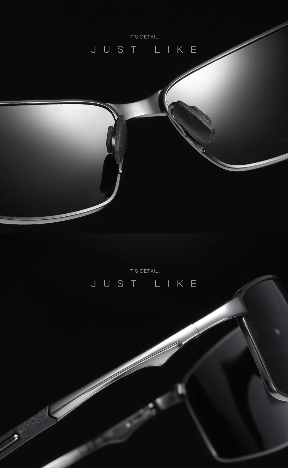 FoxDrop™ Sunglass Polarized Driving Glasses Color Night-vision Goggles Cycling Road Kask Bicchieri Men Shades Cascos Pesca