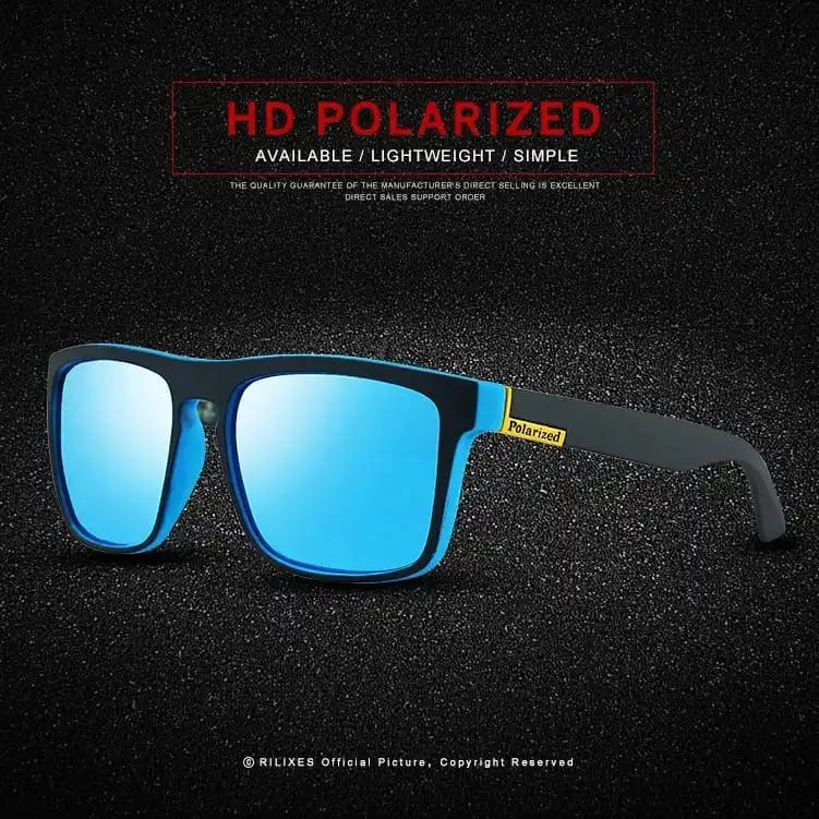 FoxDrop™ Square Polarized Sunglasses Anti Glare Sun Shades For Summer Party Vacation Travel Driving Fishing