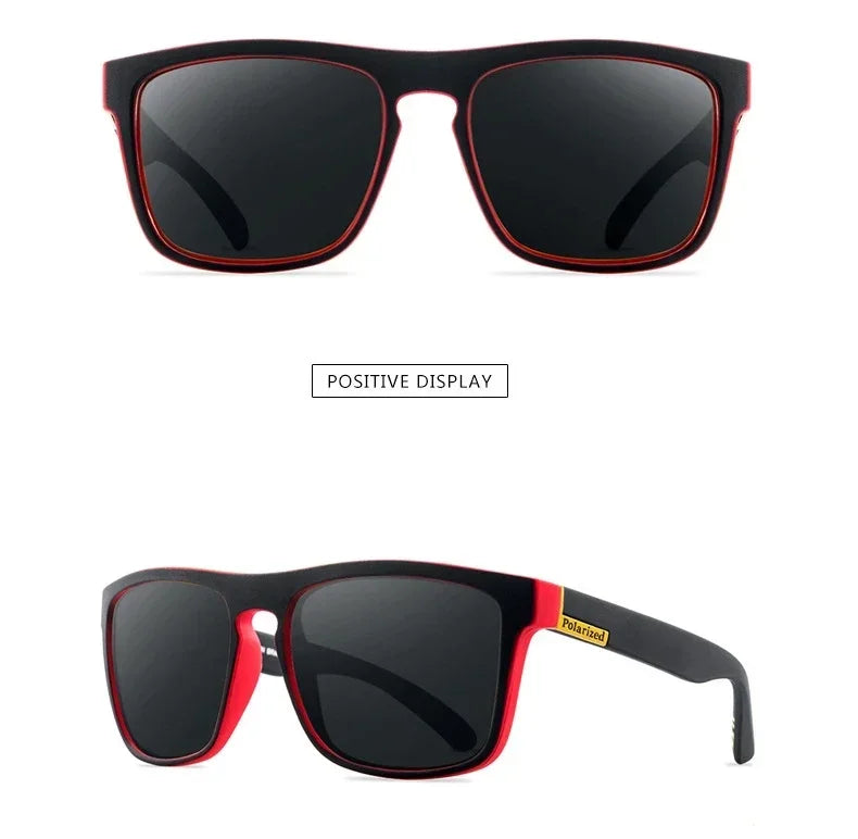 FoxDrop™ Square Polarized Sunglasses Anti Glare Sun Shades For Summer Party Vacation Travel Driving Fishing