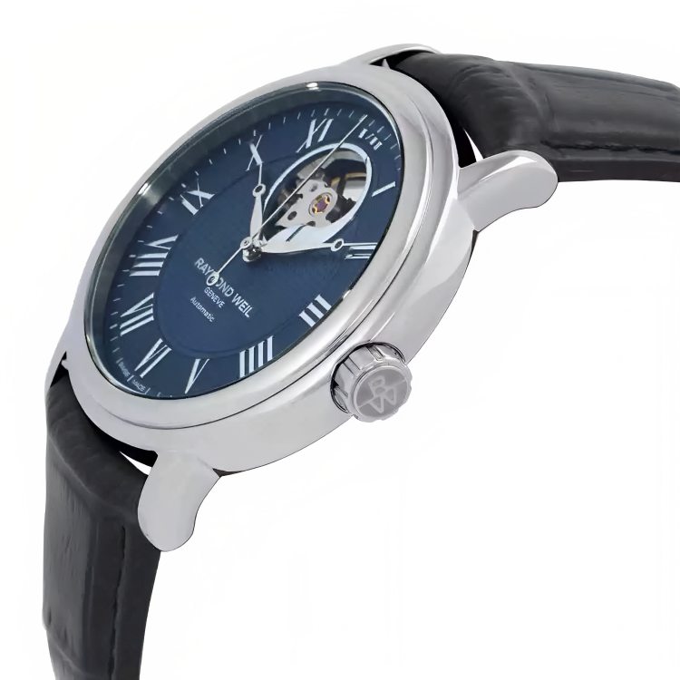 Raymond Weil Maestro Automatic Blue Dial Men's 2827-STC-00508