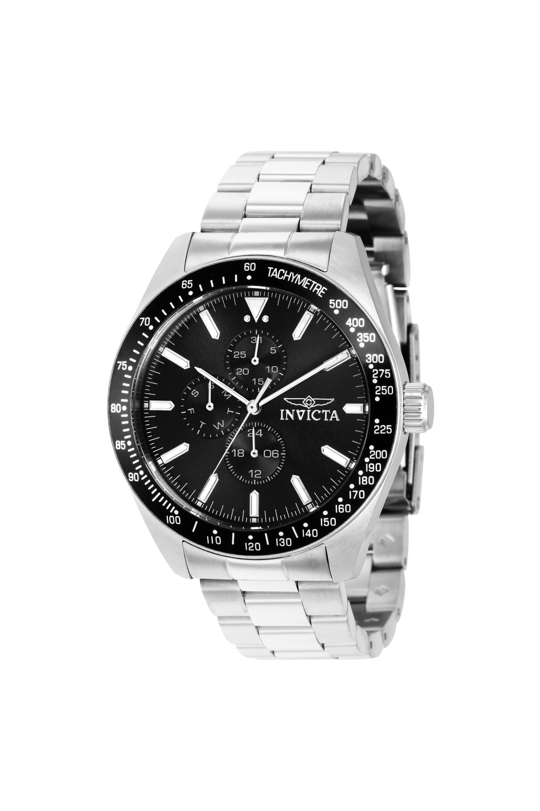 Invicta Aviator Quartz Black Dial Men's Watch, Item No. 38966