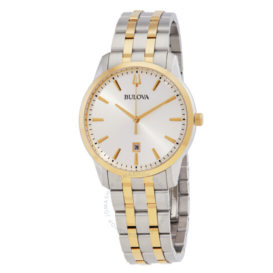 Bulova Sutton Quartz Silver Dial Men's Watch Item No. 98B385