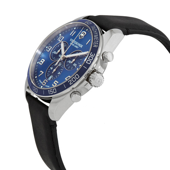 Victorinox Chronograph Quartz Blue Dial Watch Item No. 241929