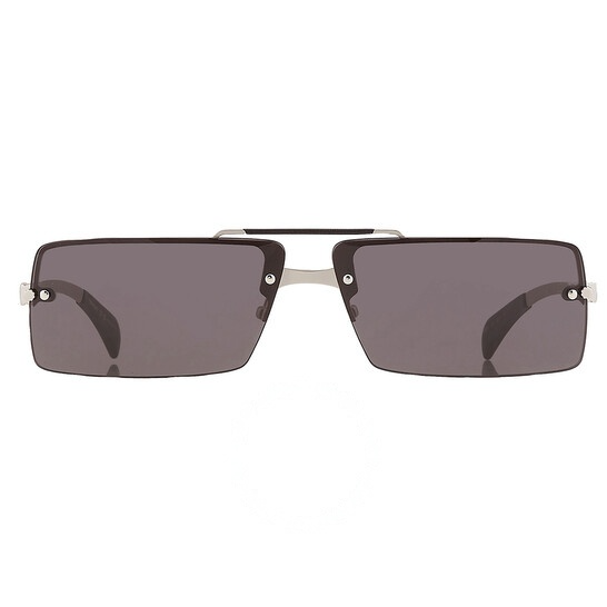 Salvatore Ferragamo Dark Grey Pilot Unisex Sunglasses SF306S 042 65