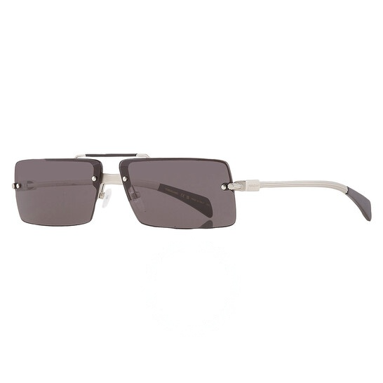 Salvatore Ferragamo Dark Grey Pilot Unisex Sunglasses SF306S 042 65