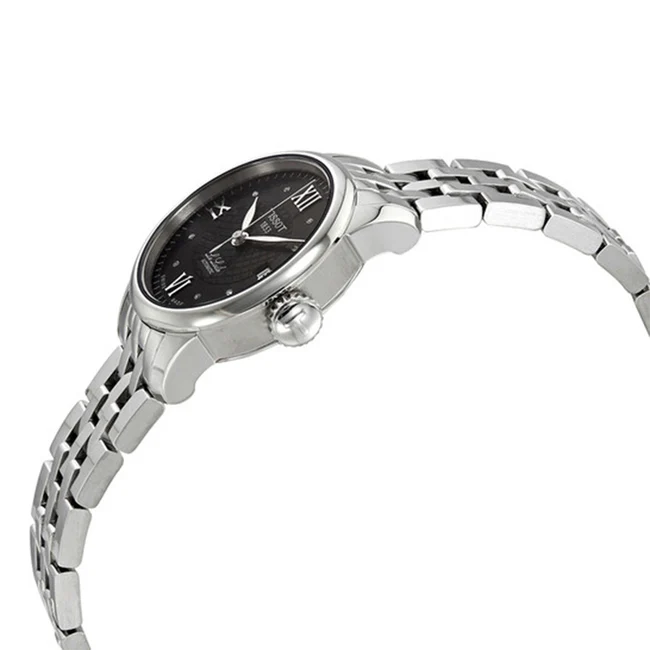 Tissot Le Locle Automatic Black Diamond Dial Unisex Watch