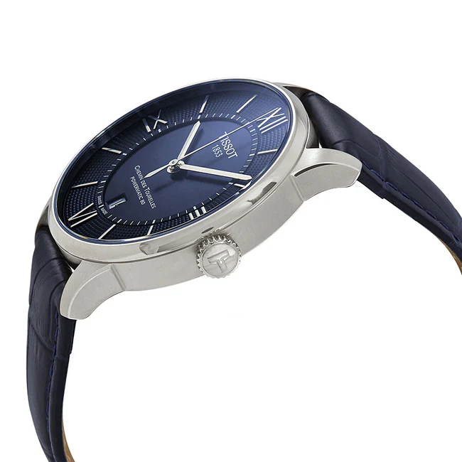 Tissot Chemin Des Tourelles Automatic Blue Dial Men's Watch