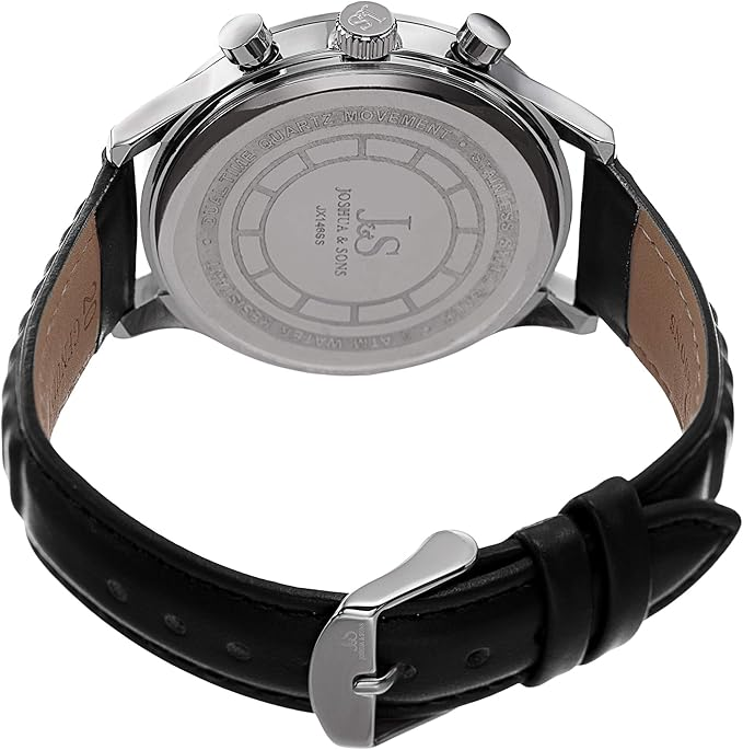 Joshua And Sons Quartz Blue Dial Men's JX146SSBK
