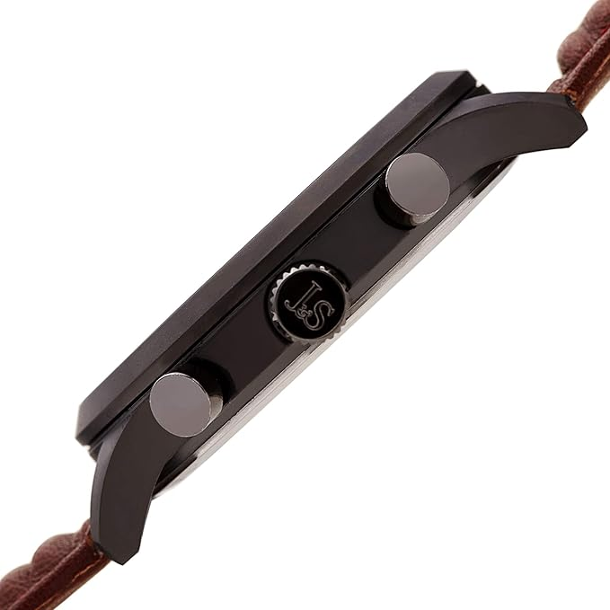 Joshua And Sons Quartz Beige Dial Men's JX146GNBR