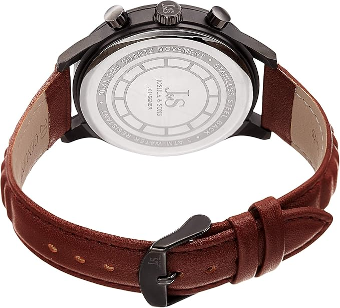 Joshua And Sons Quartz Beige Dial Men's JX146GNBR