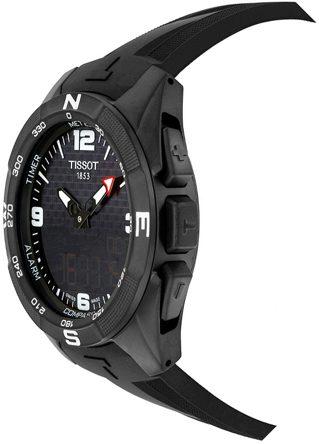 Tissot T-Touch Expert Solar Black Dial Men's Watch T0914204705701 Item No. T091.420.47.057.01