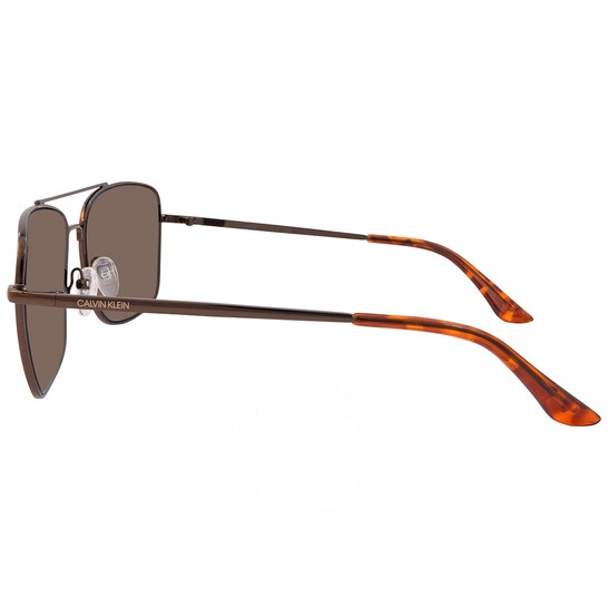 Calvin Klein Brown Navigator Men's Sunglasses CK19136S 200 57