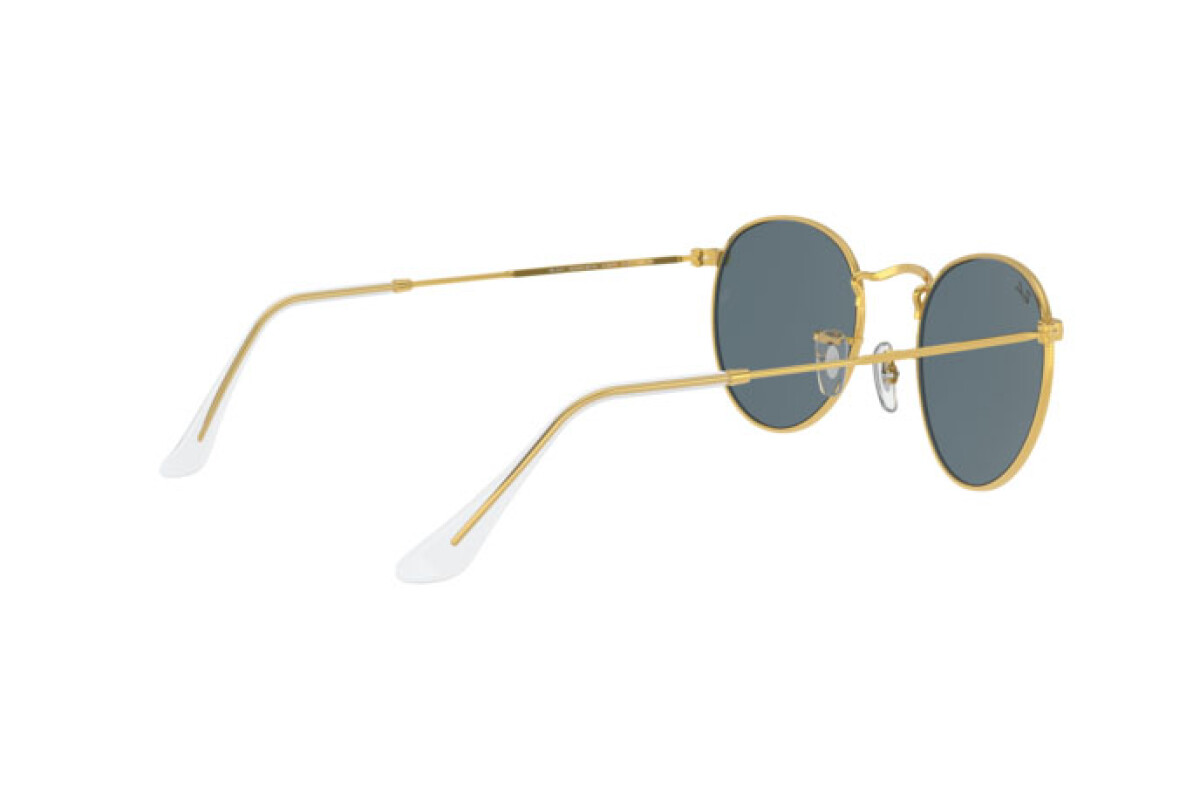 Ray-Ban Round Metal Blue Men's Sunglasses Item No. RB3447 9196R5 53