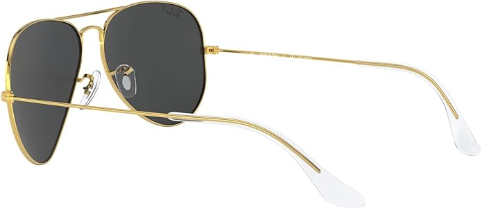 Ray-Ban Aviator Classic Polarized Black Pilot Unisex Sunglasses Item No. RB3025 919648 62