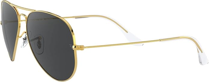Ray-Ban Aviator Classic Polarized Black Pilot Unisex Sunglasses Item No. RB3025 919648 62