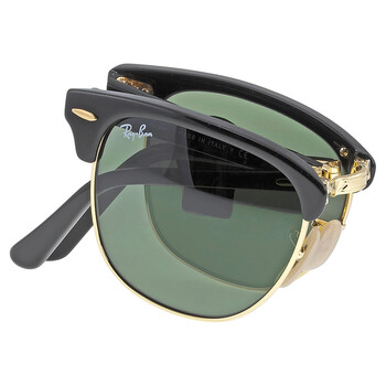 Ray-Ban Clubmaster Folding Green Classic G-15 Square Unisex Sunglasses Item No. RB2176 901 51