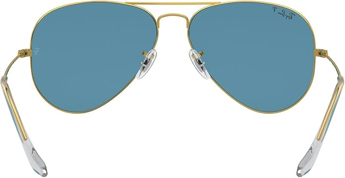 Ray-Ban Aviator Classic Polarized Blue Unisex Sunglasses