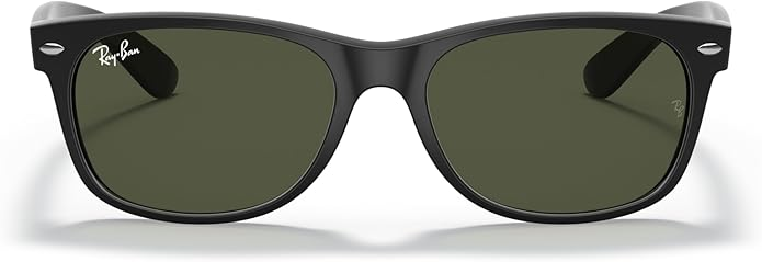 Ray-Ban New Wayfarer Color Mix Green Classic G-15 Unisex Sunglasses Item No. RB2132 6052 52