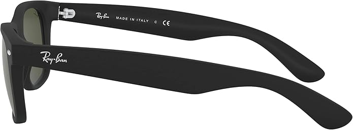 Ray-Ban New Wayfarer Color Mix Green Classic G-15 Unisex Sunglasses Item No. RB2132 6052 52