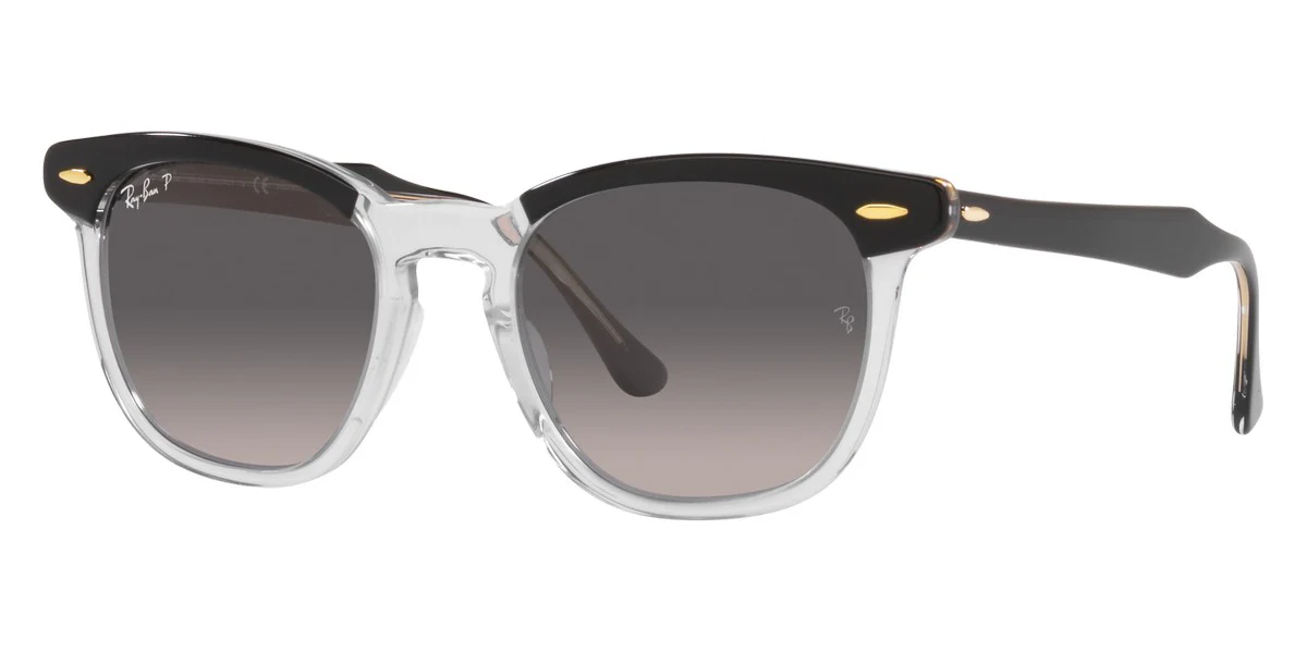 Ray-Ban Hawkeye Polarized Grey Gradient Square Unisex Sunglasses Item No. RB2298F 1294M3 54