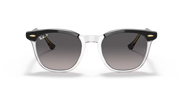 Ray-Ban Hawkeye Polarized Grey Gradient Square Unisex Sunglasses Item No. RB2298F 1294M3 54