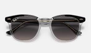Ray-Ban Hawkeye Polarized Grey Gradient Square Unisex Sunglasses Item No. RB2298F 1294M3 54