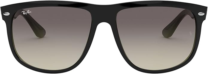 Ray-Ban Boyfriend Two Light Grey Gradient Square Unisex Sunglasses Item No. RB4547 601/32 60