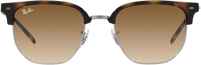 Ray-Ban New Clubmaster Brown Gradient Irregular Unisex Sunglasses Item No. RB4416 710/51 53