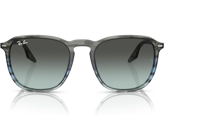 Ray-Ban Blue Vintage Gradient Square Unisex Sunglasses Item No. RB2203F 1391GK 55