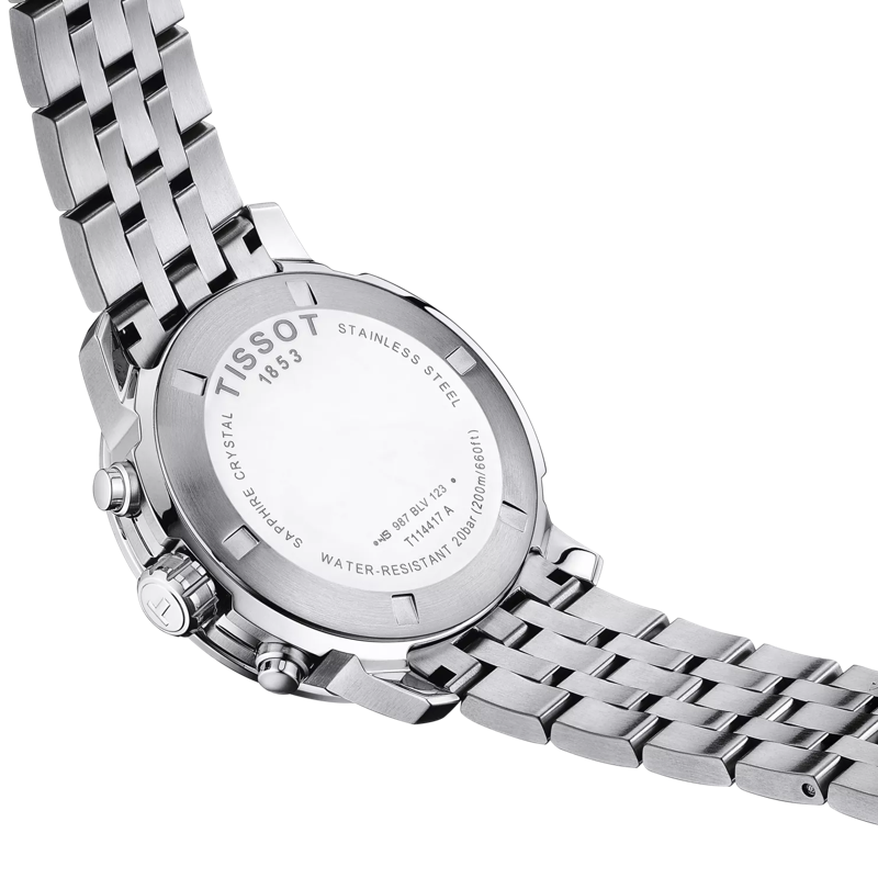 Tissot PRS 200 Chronograph Silver Dial Men's Watch Item No. T067.417.11.031.00