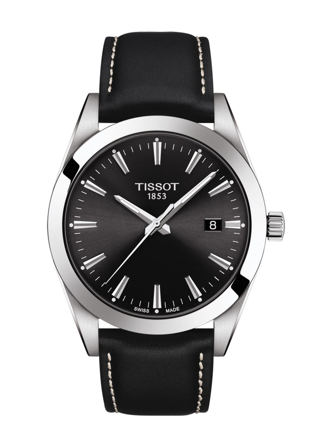 Tissot Gentleman Automatic Black Dial Watch Item No. T127.407.16.051.01
