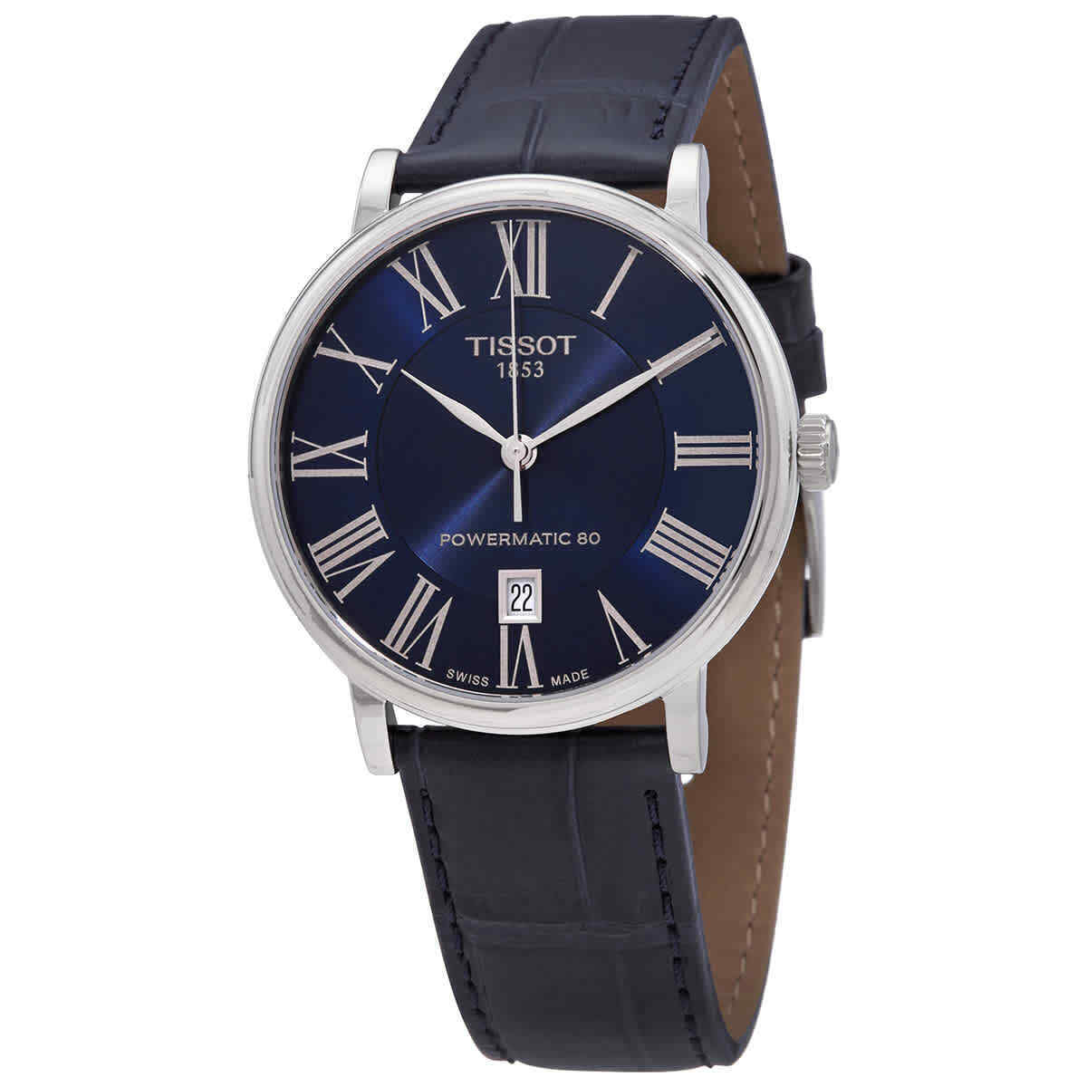 Carson Automatic Blue Dial Men's Watch Item No. T122.407.16.043.00