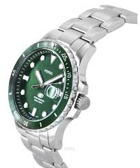 Fossil Dive Green Dial Men's Watch Item No. FS6033