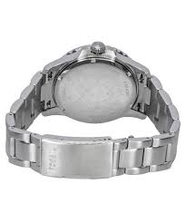 Montre homme Fossil Blue Dive à quartz et cadran noir, référence FS6032