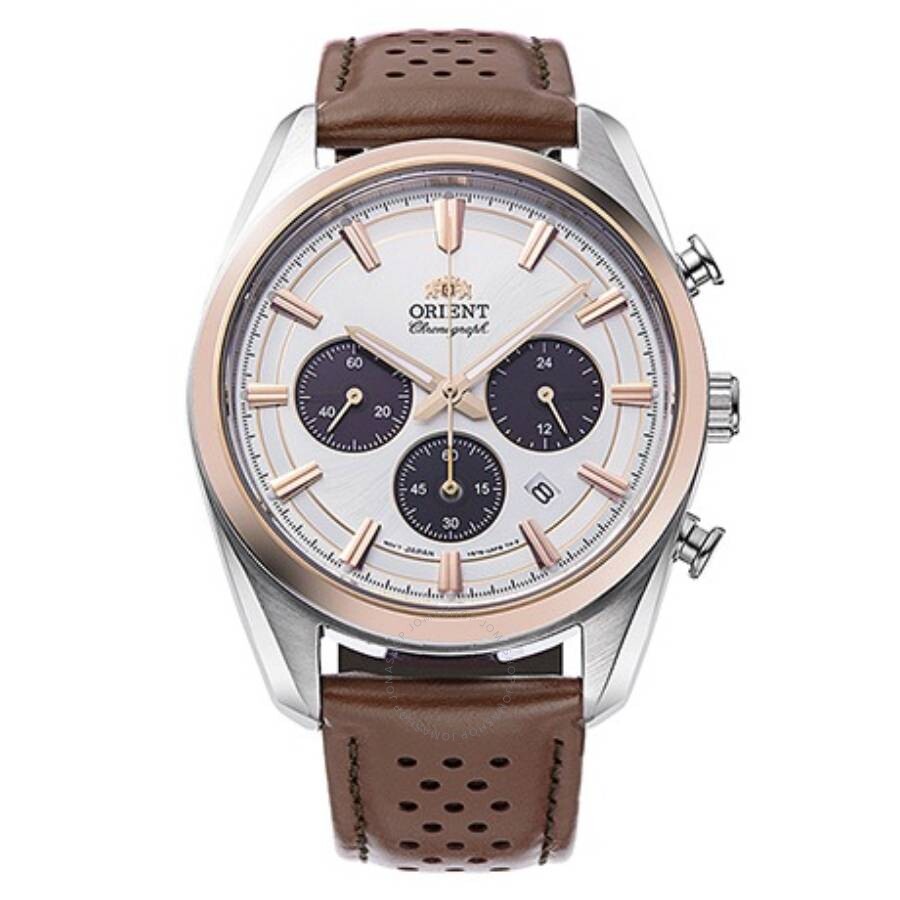 Orient Contemporary Chronograph White Dial Men's Watch Item No. RATX0306S10B