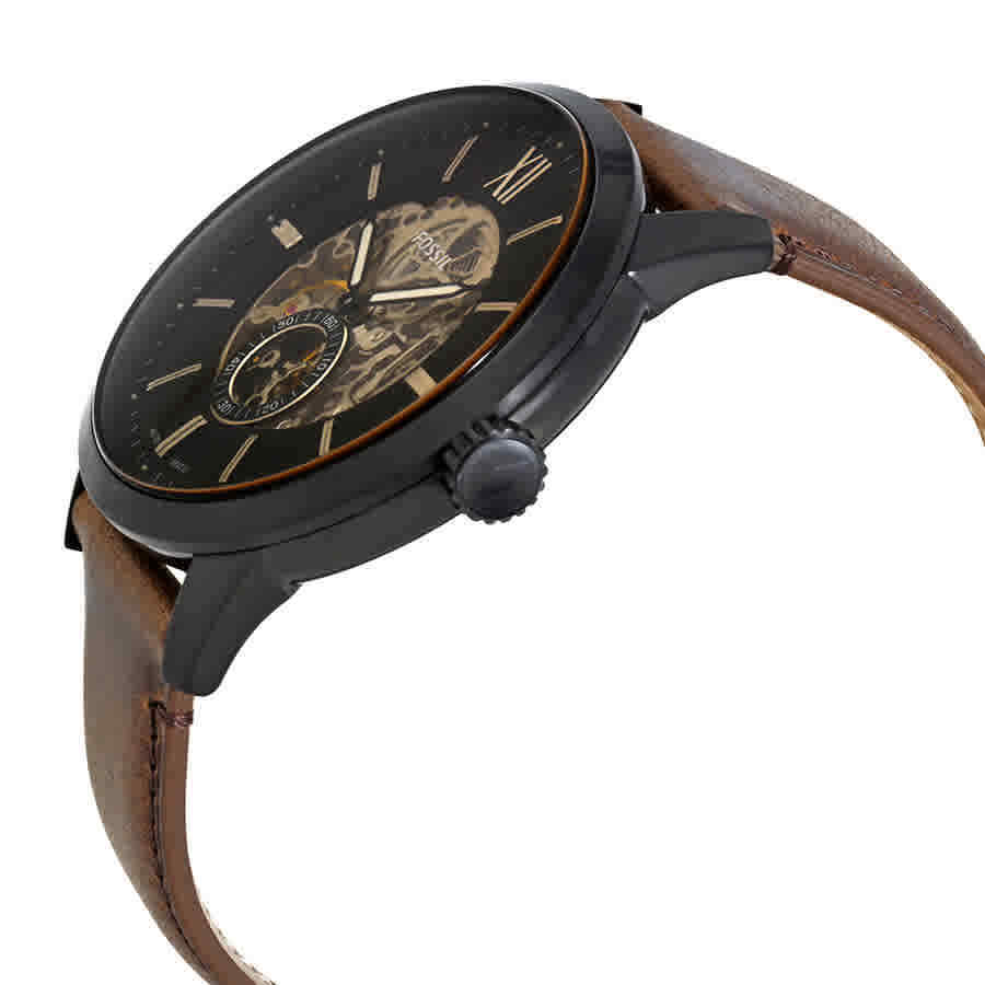 Fossil Townsman Automatic Black Skeleton Dial Men's Watch Item No. ME3155
