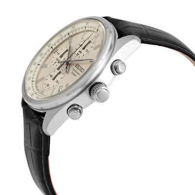 Reloj cronógrafo de cuarzo Seiko para hombre con esfera color champán. Artículo n.° SSB383