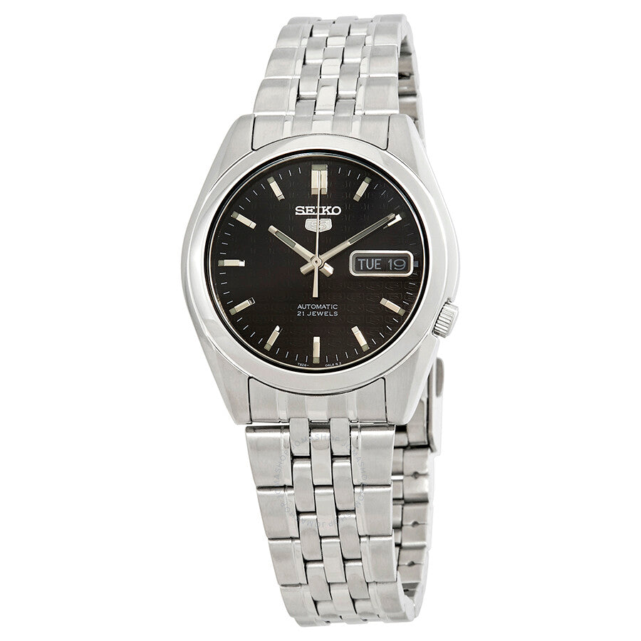 Seiko Series 5 Automatic Black Dial Men's Watch Model No. SNK361