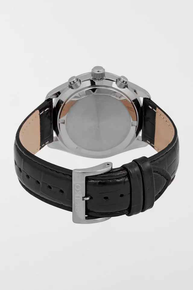 Reloj cronógrafo de cuarzo Seiko para hombre con esfera color champán. Artículo n.° SSB383