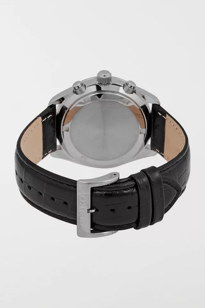 Reloj cronógrafo de cuarzo Seiko para hombre con esfera color champán. Artículo n.° SSB383
