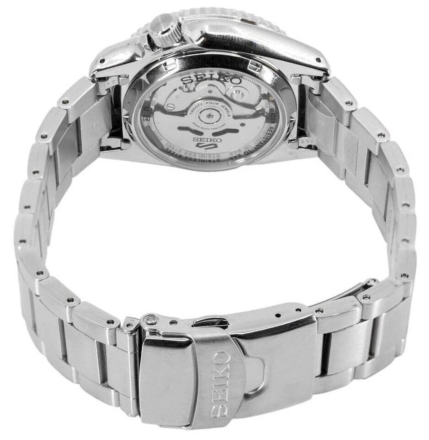 Seiko  5 Automatic Orange Dial Unisex Watch Item No. SRPK35