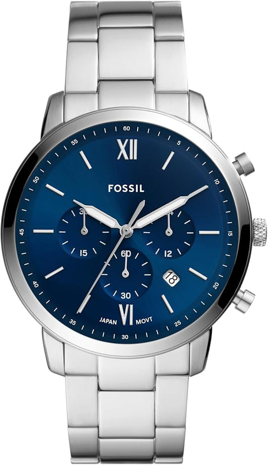 Fossil  Neutra Chronograph Quartz Blue Dial Men's Watch Item No. FS5792