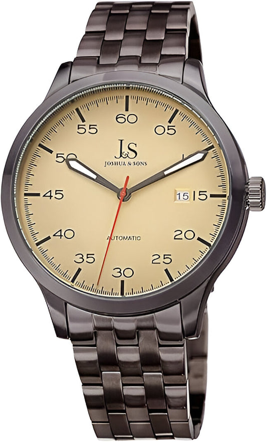 Joshua And Sons  Quartz Beige Dial Men's Watch Item No. JX149GN